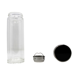 BEB004, Infusor Digital. Termo infusor inteligente de vidrio templado, con capacidad de 300ml y una rejilla. Ideal para mantener tus bebidas, mientras que la temperatura interior se mostrará al tocar la pantalla led. *Se puede lavar sin tener un daño en la batería