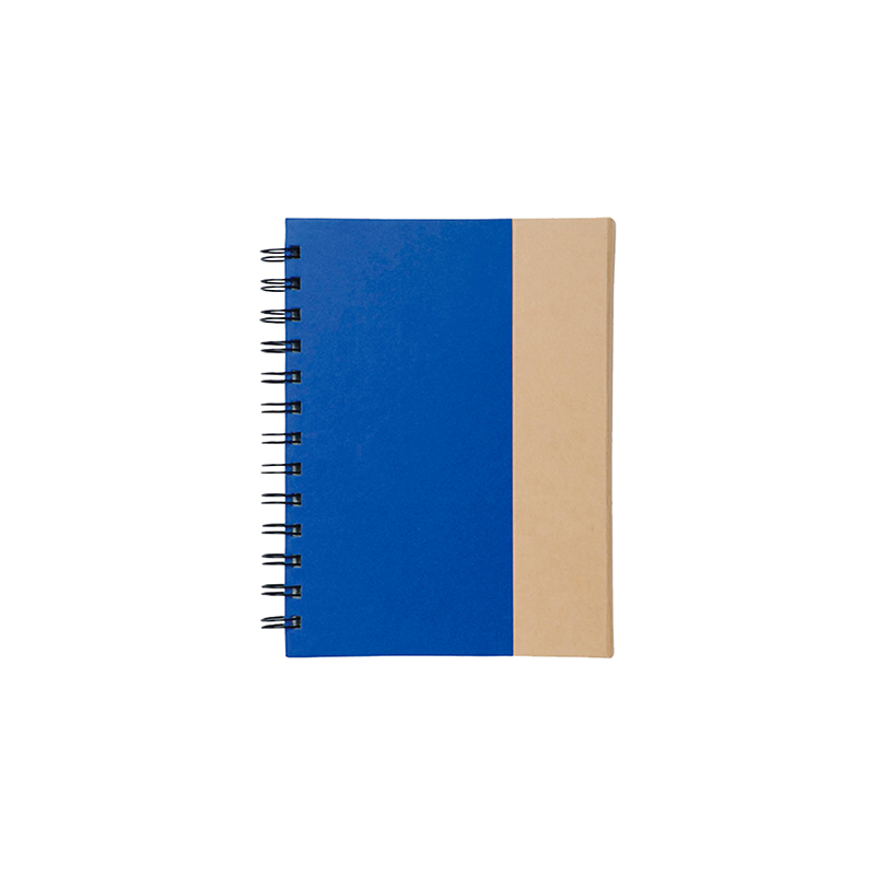 T327, LIBRETA CON NOTAS ADHESIVAS. Cuaderno de cartón con espiral. Dos post it rectangulares (grande y mediano), cinco post it señaladores de diferente color y bolígrafo.