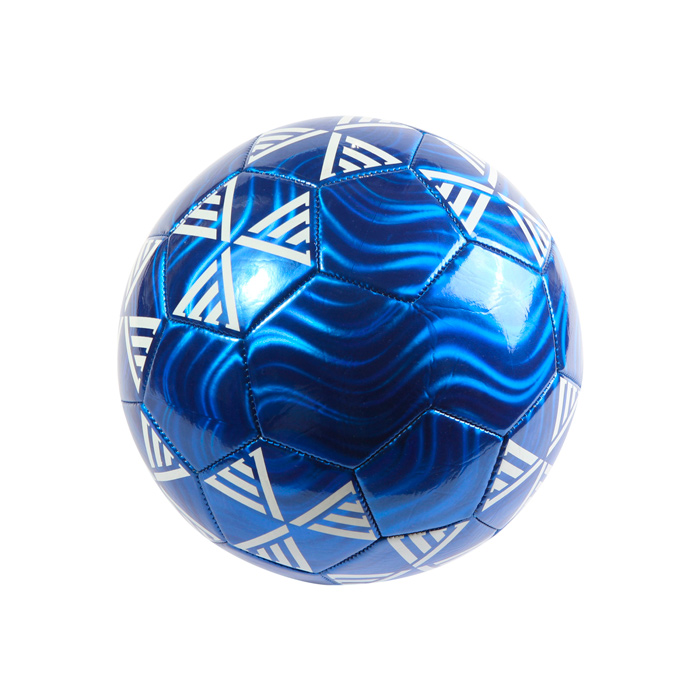 SP-002, Balón promocional de futbol soccer, medida # 5. fabricado en PVC de 2 mm de calibre, acabado láser apariencia 3D, cosido a maquina, con cámara de látex. Incluye válvula de inflado. Cámara reforzada de goma que mantiene la forma y retiene el aire de mejor manera.